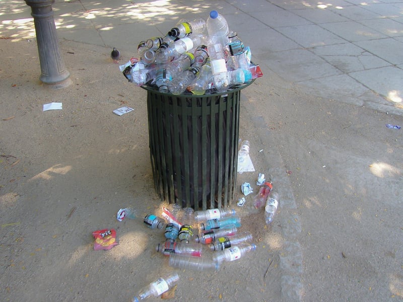 Kids doing recycled crafts